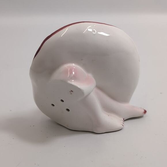 Vintage Salt And Pepper Shakers 2 Piece Nude Woman With Sun Hat, Includes Cork - Picture 4 of 7